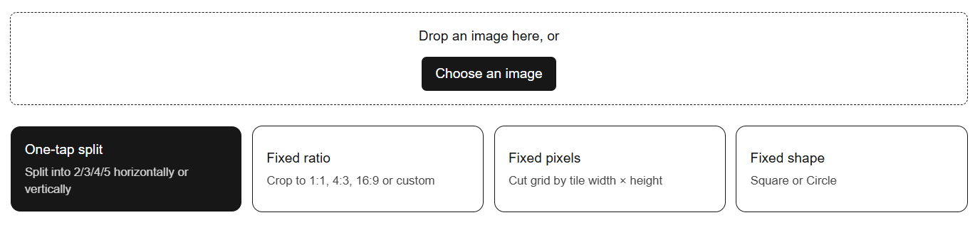 Tool overview